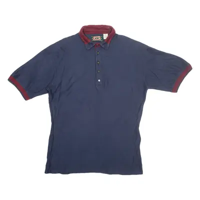 REEBOK Golf Mens Polo Shirt Blue L