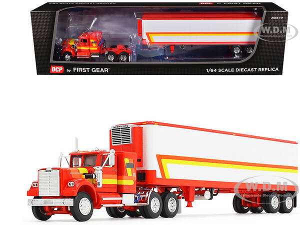 White Western Star 4900 with 36\