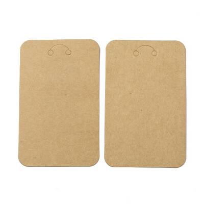 Blank Paper Display Cards