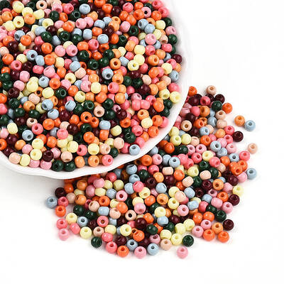 Baking Paint Glass Seed Beads