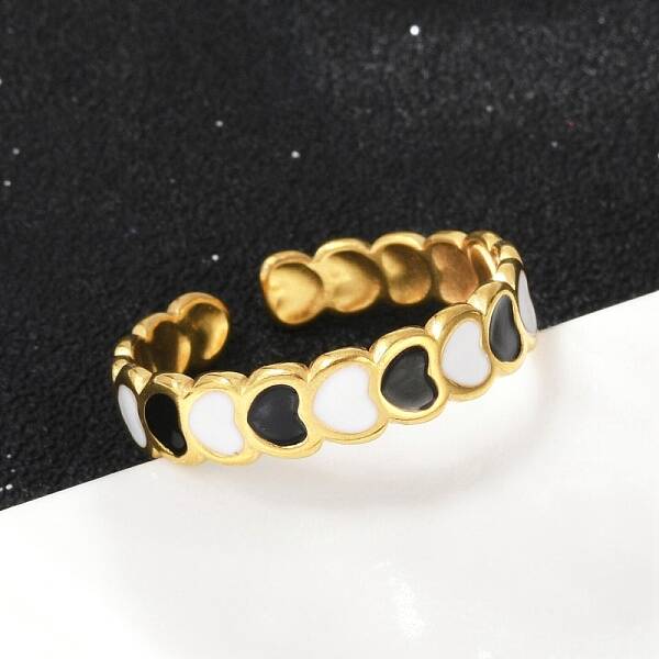 304 Stainless Steel Adjustable Cuff Rings