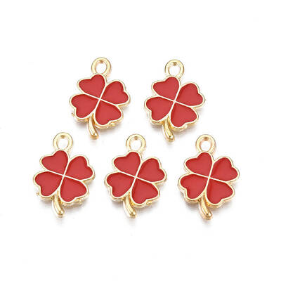 Rack Plating Alloy Enamel Pendants