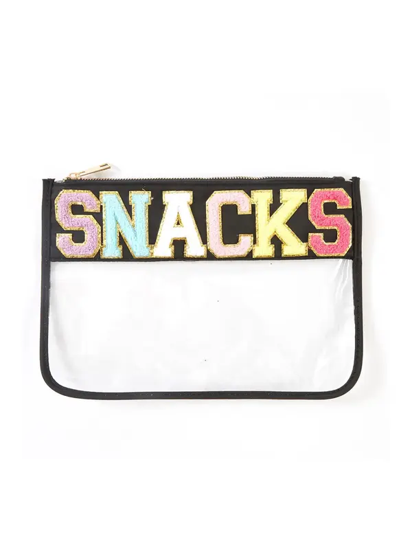 Women's Summer 2024 Cute Letter Design Transparent Makeup Bag, Colorful Trendy Portable Cosmetic Storage Bag, Fashionable Tra...