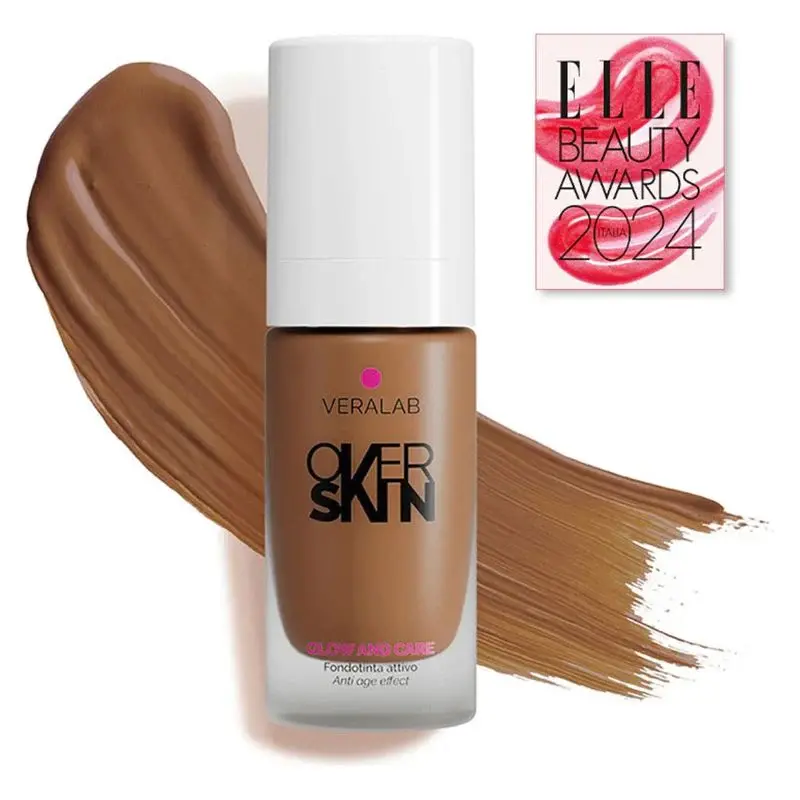 Overskin Glow And Care - Active, Radiant And Hydrating Foundation 11.5 - Wood 30 ml