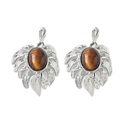 Natural Tiger Eye Pendants