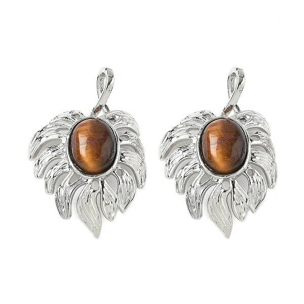 Natural Tiger Eye Pendants