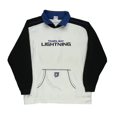 Tampa Bay Lightning Majestic Nhl Sweatshirt - 2XL Block Colour Cotton | Size: xx-large