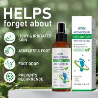 Umex Tea Tree Foot Spray – Refreshing Foot Care for Odor & Dry Heels | 97% Smell Reduction | Fast-Absorbing | Natural Aloe ...