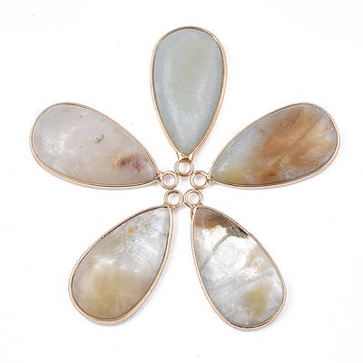 Natural Amazonite Pendants