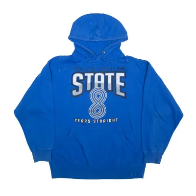 Miami East Concert Band USA Hoodie Blue Pullover Mens L