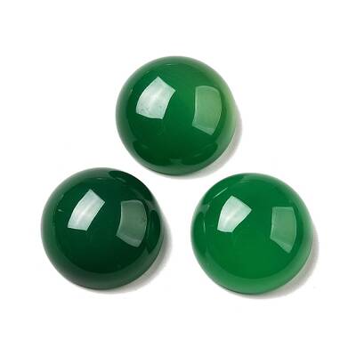 Natural Green Onyx Agate Cabochons