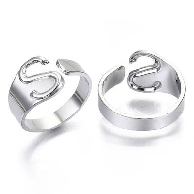 Alloy Cuff Finger Rings