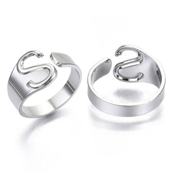 Alloy Cuff Finger Rings