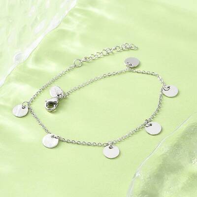 304 Stainless Steel Cable Chain Bracelets for Women