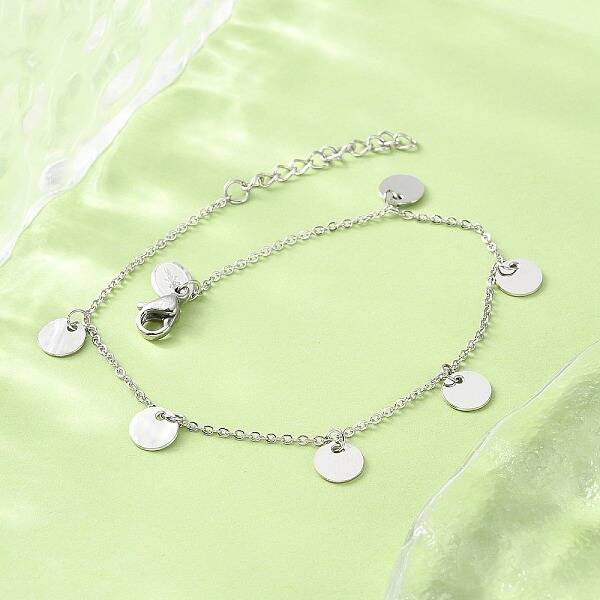 304 Stainless Steel Cable Chain Bracelets for Women