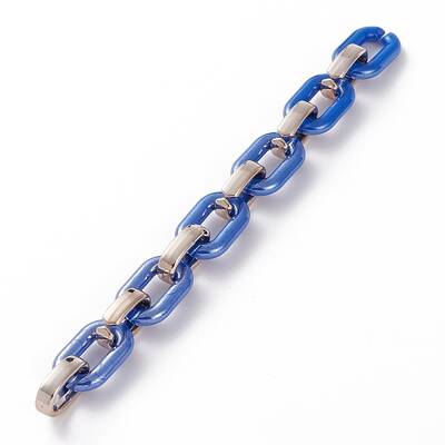 Handmade Opaque Acrylic Cable Chains