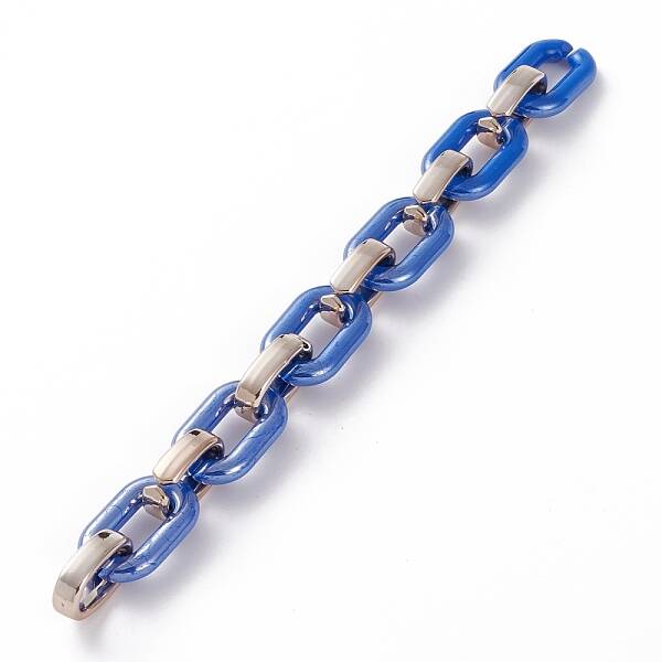 Handmade Opaque Acrylic Cable Chains