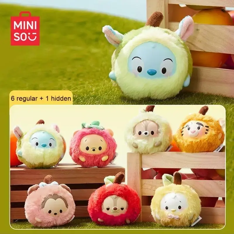 【Halloween gift】Disney Ufufy Fruit Blind Box - Cute Plush Collectibles for Kawaii Lovers & Desk Decor!kawaii collectibles...