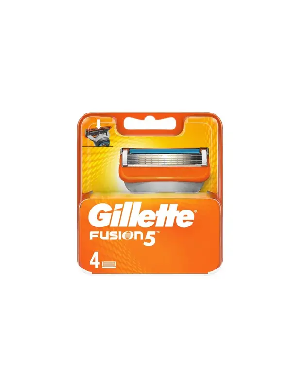 Confezione di ricarica Gillette Fusion 5 lame 5 lame 4 unità