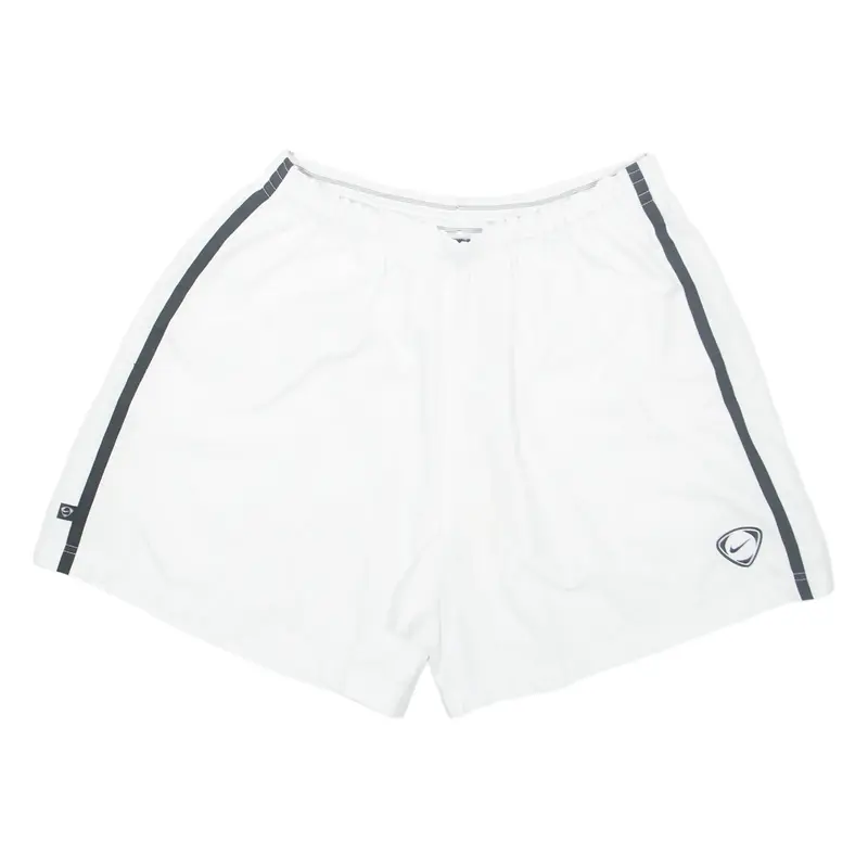 NIKE Mens Sports Shorts White XL W31