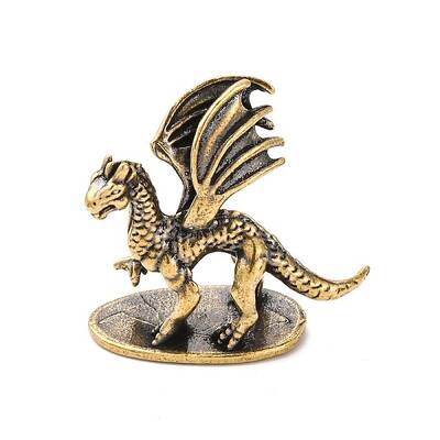 Brass Pterosaur Display Decoration