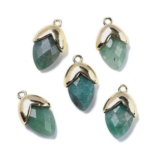 Natural Green Aventurine Pendants