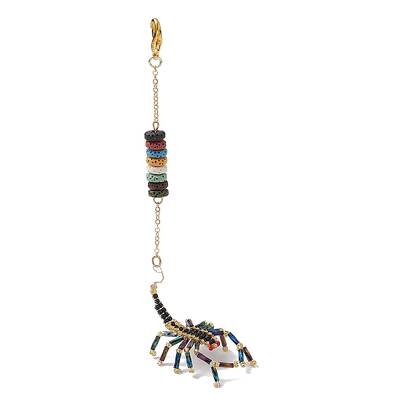Scorpion Glass Seed Beads Pendant Decoration
