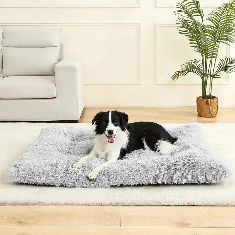 Comfortable Pet Mat, Non-slip Pet Bed, Soft Dog Mat, Pet Supplies for Small Medium Large Dogs, Dog & Cat Furniture for All Se...