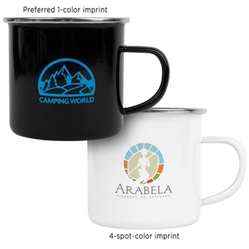 150 Custom The Stainless Steel 13 oz Enamel Campfire Mug - Outdoor ...