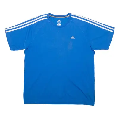ADIDAS CLIMA 365 Mens T-Shirt Blue L