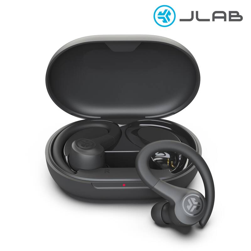JLab GO Sport True Wireless Earbuds with Integrated Charging Case 35 Hour Playtime 3 EQ Sound Settings IPX4 Bluetooth 5.