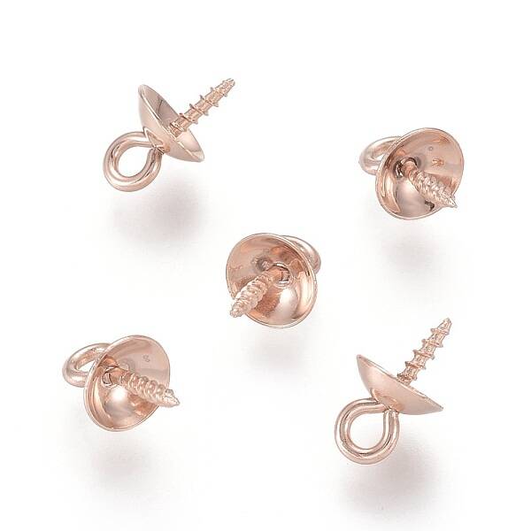 304 Stainless Steel Screw Eye Pin Peg Bails