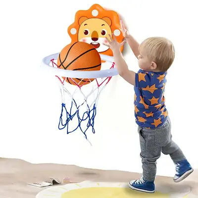 Kids Basketball Hoop with Ball (1 Set), Children's Liftable Basketball Hoopl, Children Basketball Hoop, Sports Toy for Kids
