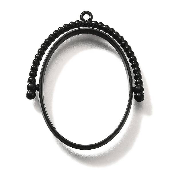 Alloy Open Back Bezel Pendants
