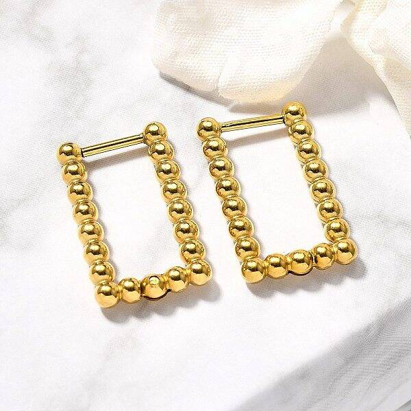 304 Stainless Steel Hoop Earrings for Women