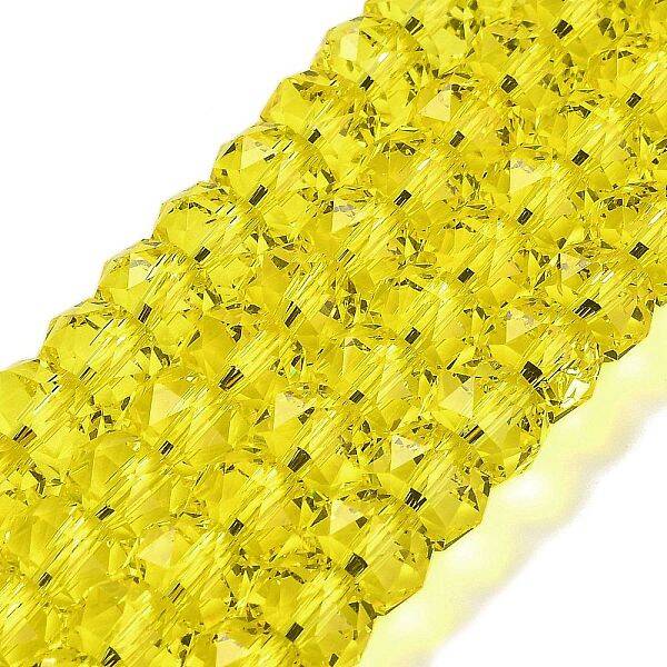 Transparent Glass Beads Strands