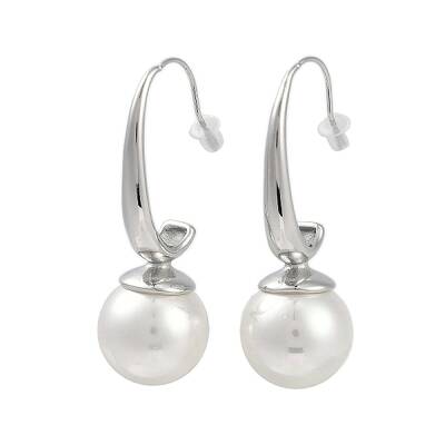 304 Stainless Steel Round Dangle Earrings for Women
