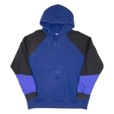 ADIDAS Mens Blue Hoodie 2XL