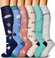 Tinylemon 6 Pairs thigh high socks Sports Socks for Women and Men Knee High Socks - Lightweight Fabric, Comfortable Design fo...