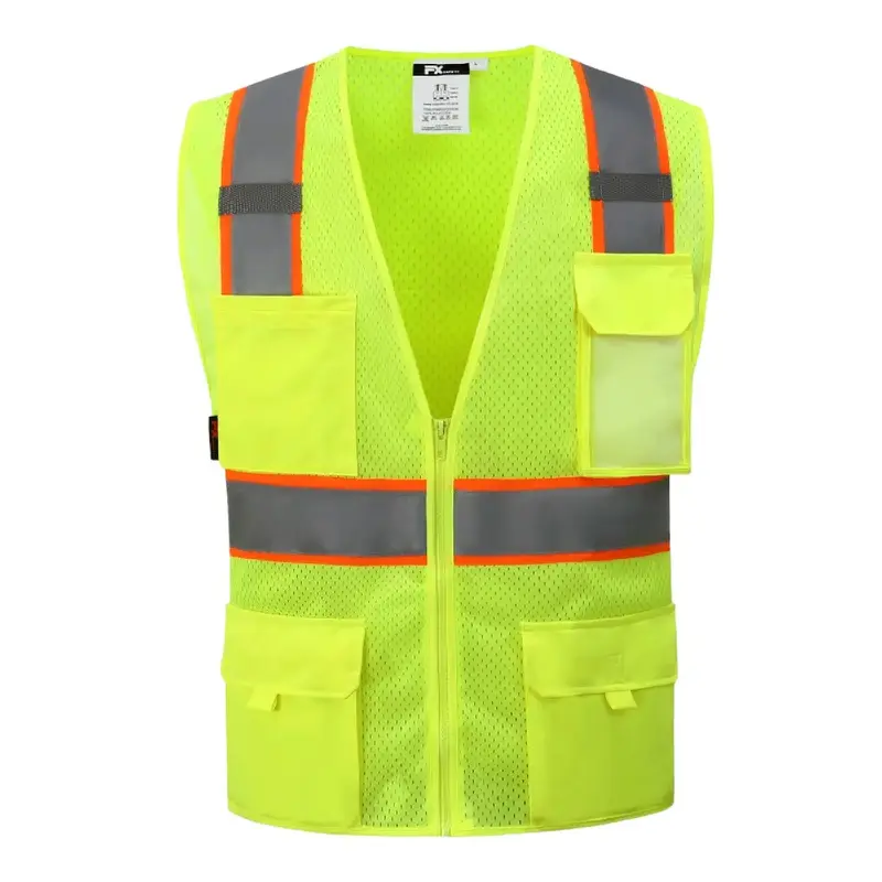 TFX Safety Green Hi-Viz Vest