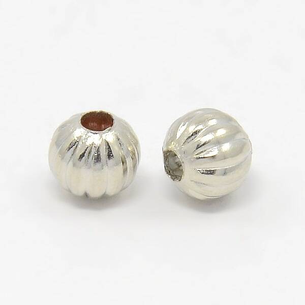 Iron Corrugated Beads