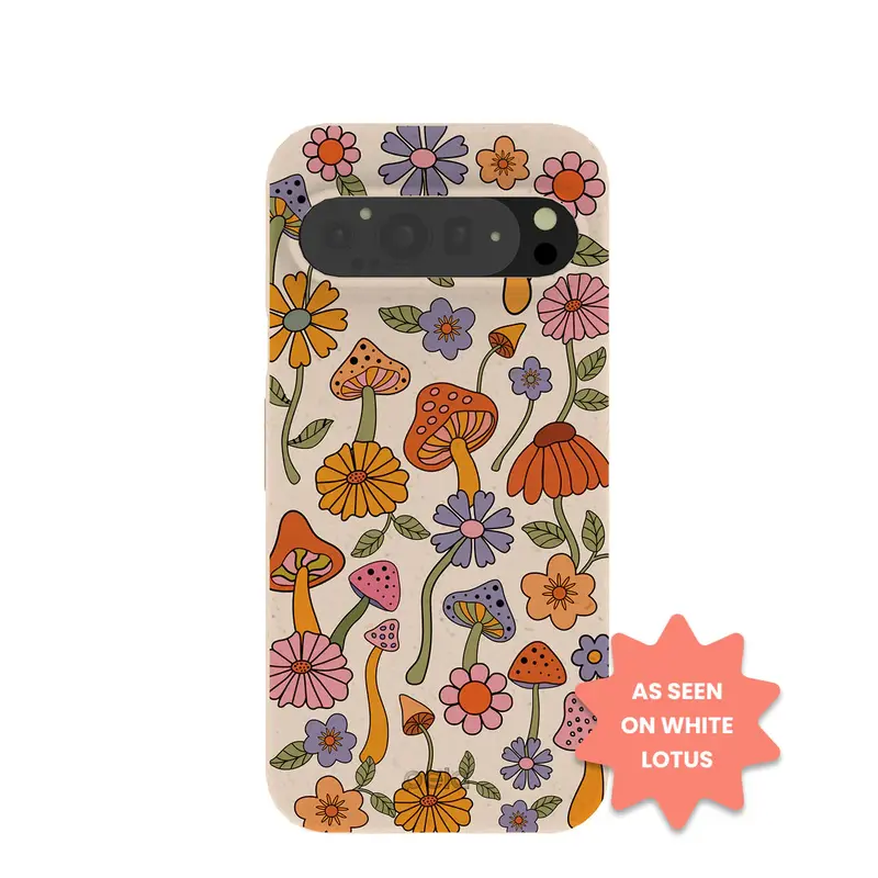 Seashell Shrooms and Blooms Google Pixel 9 Pro XL Case