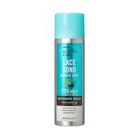 KISS Colors & Care Lace Bond Adhesive Spray Ultimate Hold 11.1 oz. - Adhesive for Lace Frontals, Sweat Proof, Water-Resistant...