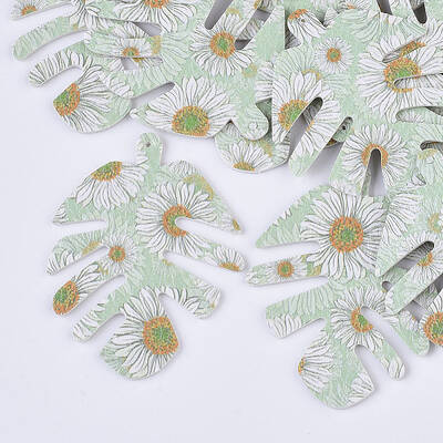 PU Leather Big Pendants