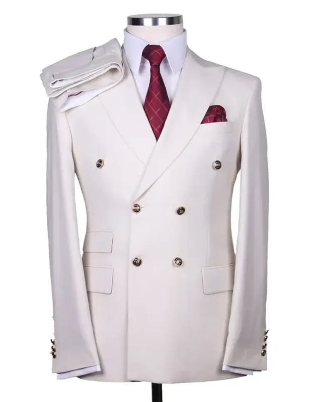 Mens Double breasted Suit - 