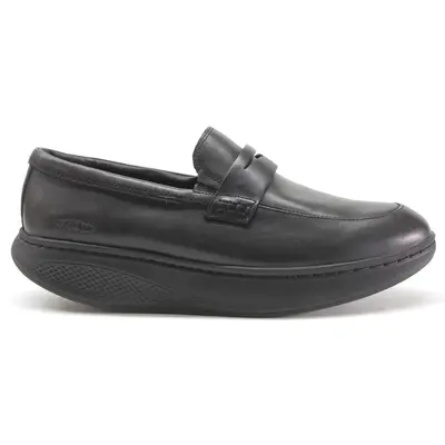 MBT Asante 7 Leather Men's Slip on Shoes - Black - Size:US 7 Men