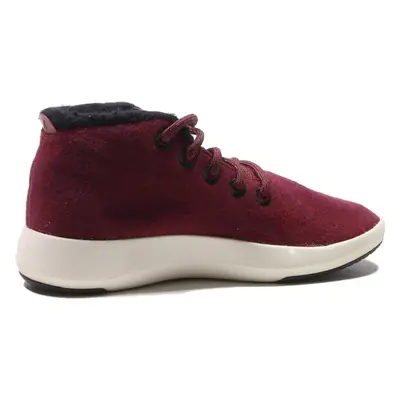 ALLBIRDS High Top Trainers Maroon Canvas Womens UK 5.5