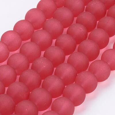 Transparent Glass Bead Strands