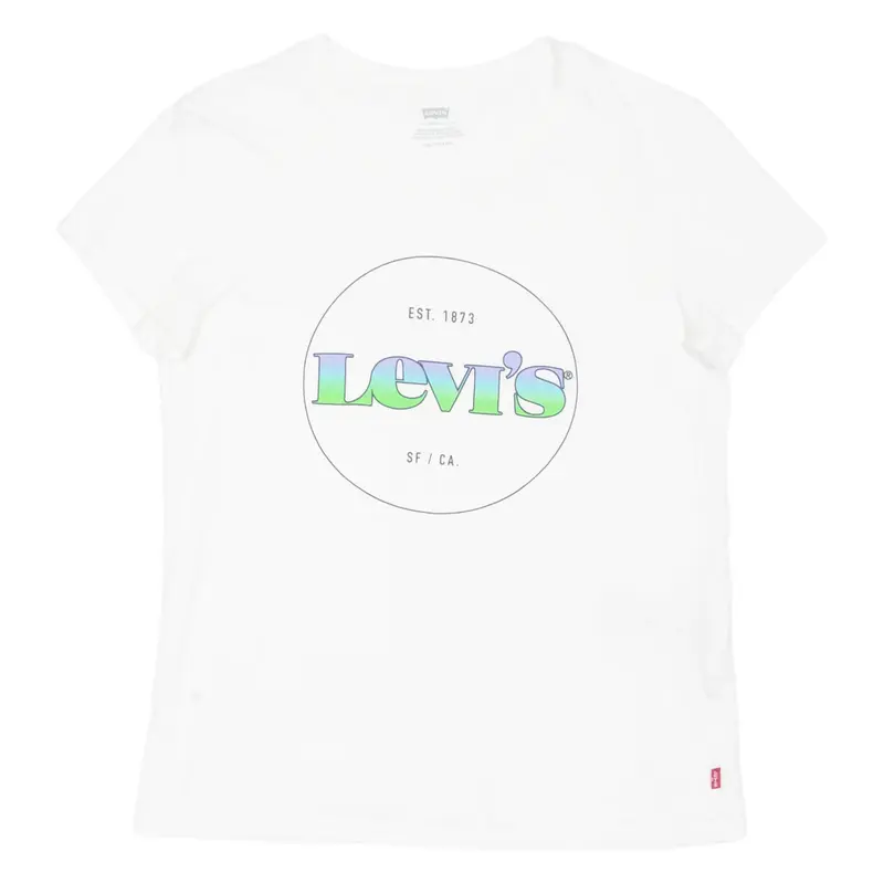 LEVI'S Womens T-Shirt White XS