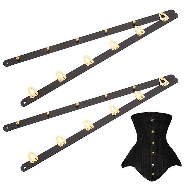 201 Stainless Steel Button Corset Busk